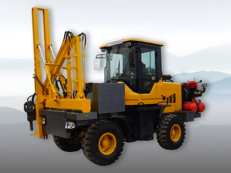 高速護欄（lán）鑽孔機