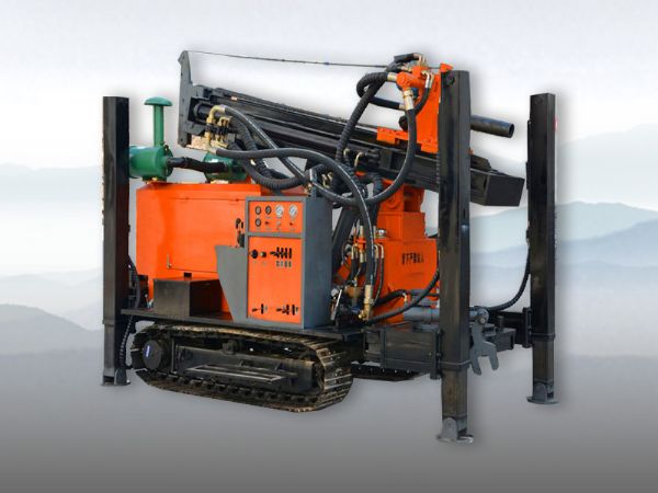 180米履帶式氣動水井鑽車