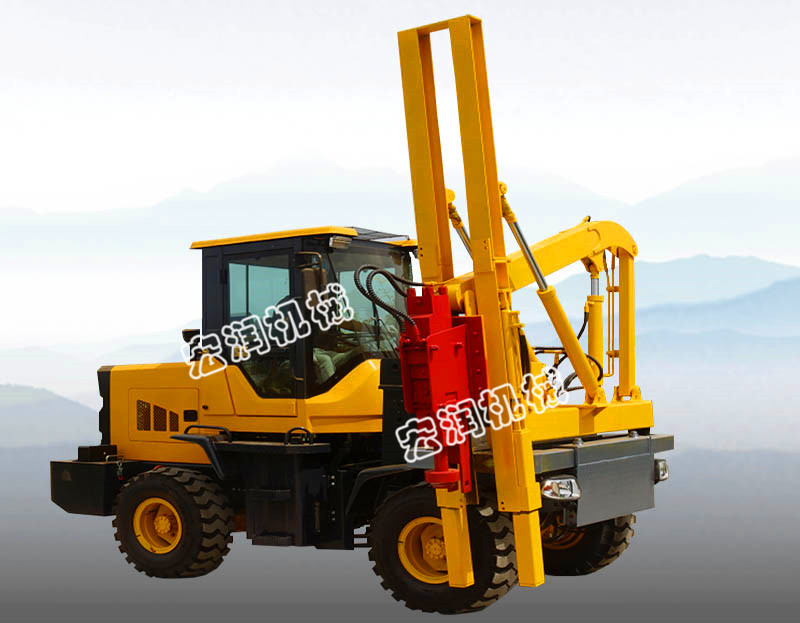 宏（hóng）潤機械護欄打（dǎ）樁機使用說明？