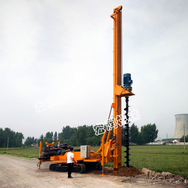 長螺（luó）旋地（dì）基鑽孔