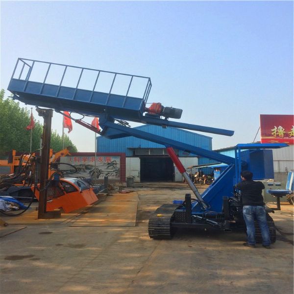 濟（jì）寧91网站履帶式護坡錨固鑽機施工現場