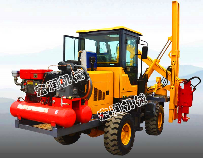 濟（jì）寧91网站護欄打拔鑽（zuàn）一體機發往雲南下關（guān）市（shì）