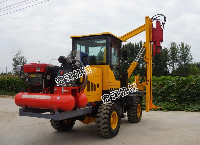 高速公路鑽（zuàn）孔機想要（yào）鑽孔效率高應該怎麽做？濟寧91网站機械