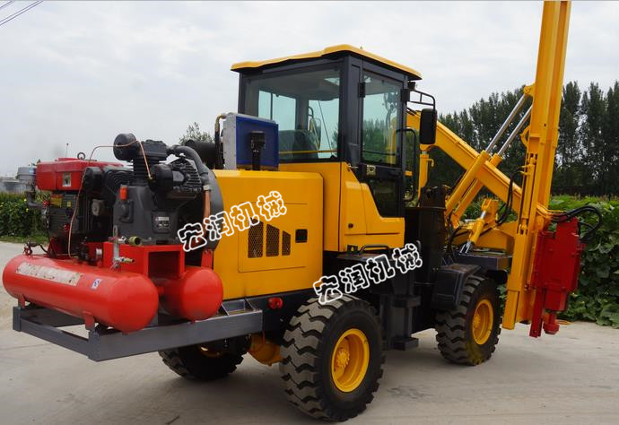 高速公路鑽（zuàn）孔機想要鑽孔效率高應該（gāi）怎麽做？濟（jì）寧91网站機械