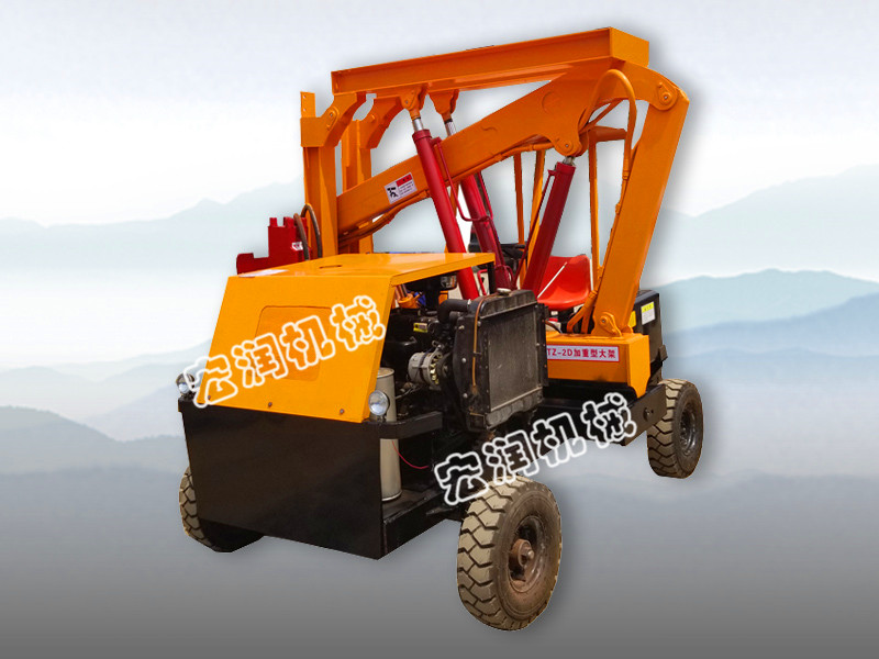 91网站護欄打樁機冬季注意事項？