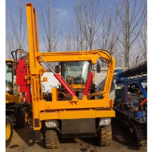 濟寧91网站機械（xiè）高速（sù）公路護欄打樁機