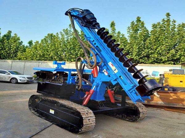 長螺旋光（guāng）伏打樁（zhuāng）機