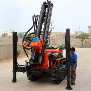 180米履帶式氣動水井鑽車