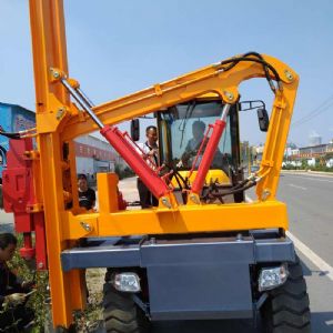 裝載機護欄打樁機