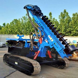 長螺旋光伏打樁機（jī）