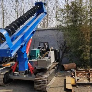 履帶光伏打樁機