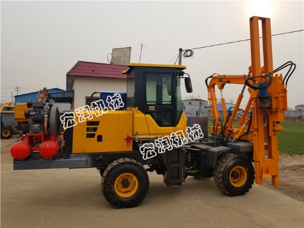 公路護欄鑽孔機