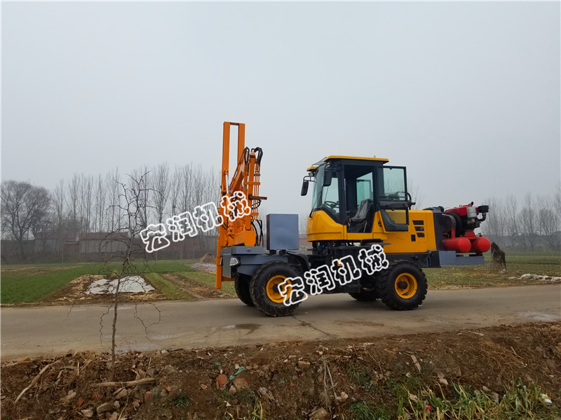 波形護欄鑽孔機