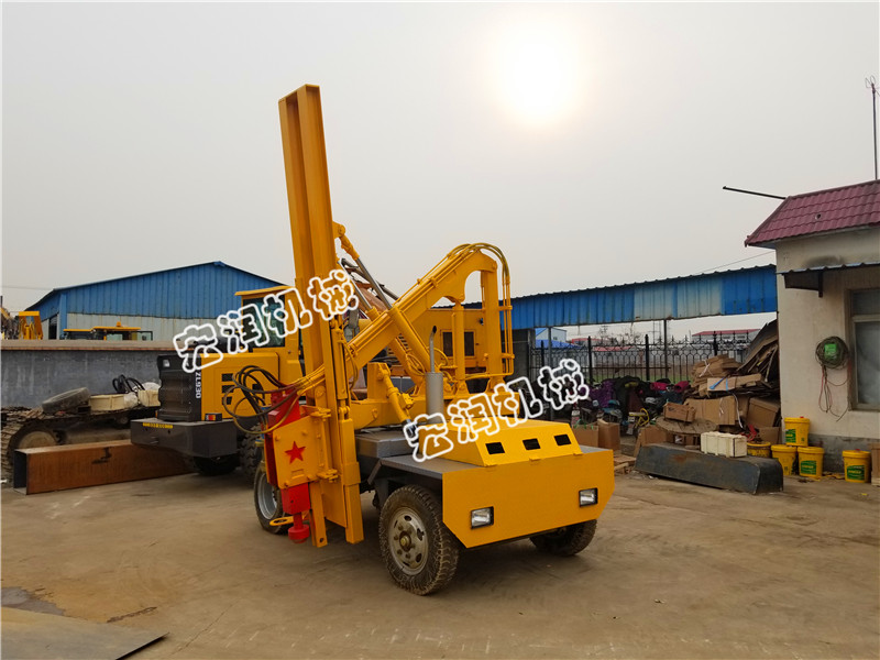 91网站機械（xiè）小型護欄鑽孔機（jī）發往四川宜賓