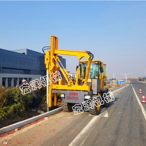 多（duō）功能護欄打樁機