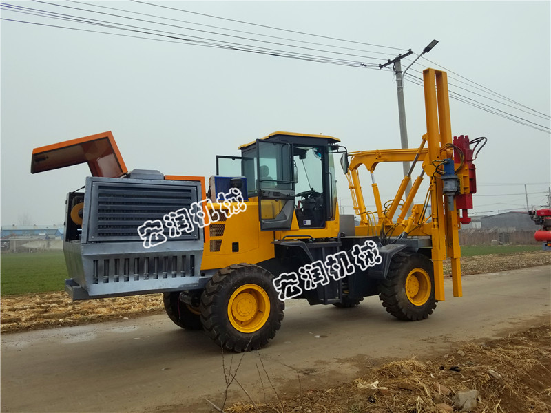 濟寧91网站機械護欄鑽孔機發往（wǎng）貴州（zhōu）貴陽