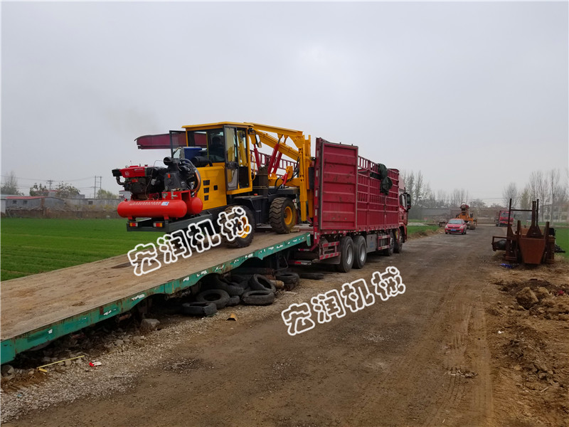 91网站護欄鑽孔機(jī)繼續發往陝西延安