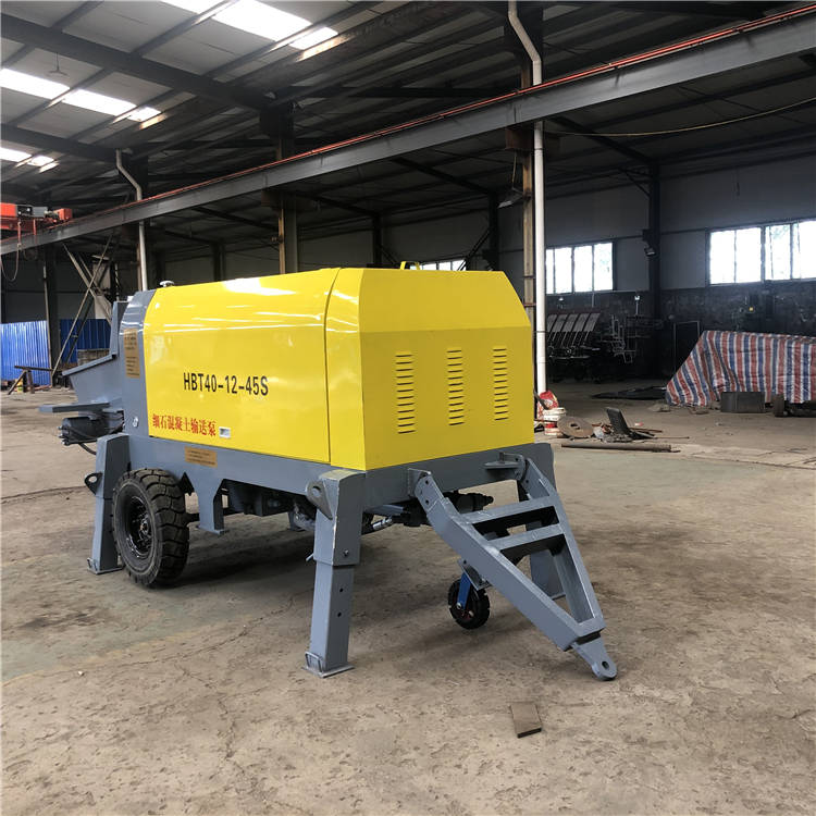 生（shēng）產二次構造（zào）柱泵細石上料機（jī）廠家