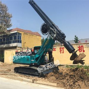 機鎖杆（gǎn）履帶式（shì）旋挖機現貨（huò）