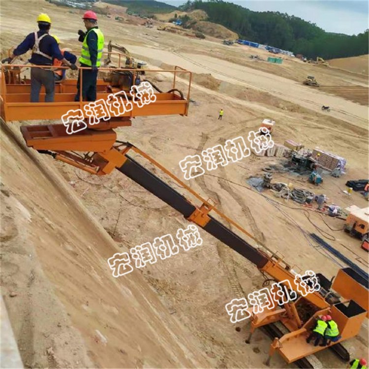 建築工程專用護坡錨固鑽機，高邊坡鑽機