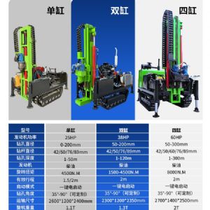小型柴油潛孔鑽機