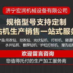 雙液壓小型鑽孔機