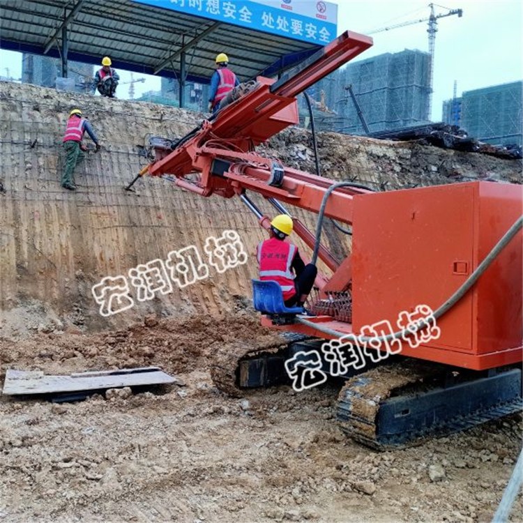 生產多功能液壓錨固鑽機，山體護坡鑽孔機