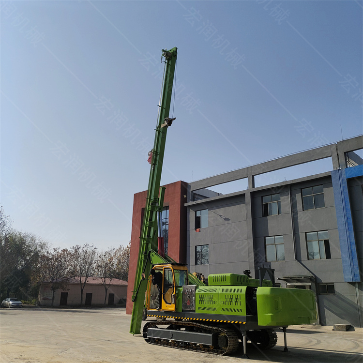 履帶式長螺旋(xuán)打樁機如何施工保養(yǎng)