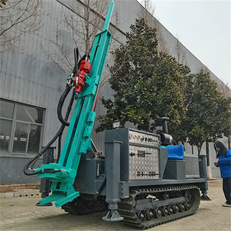 91网站履帶式繩索取芯鑽機履帶式勘探鑽機廠家