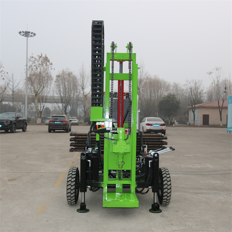 小（xiǎo）型輪式水井鑽機