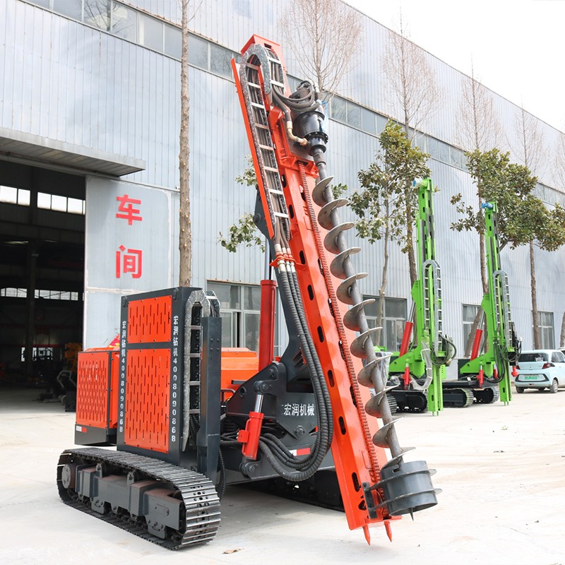 高支腿（tuǐ）光伏打樁機