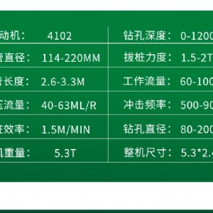 輪式護欄打樁機（小（xiǎo）四輪打樁機）